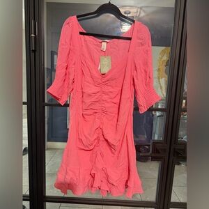 NWT H&M Pink Viscose Dress